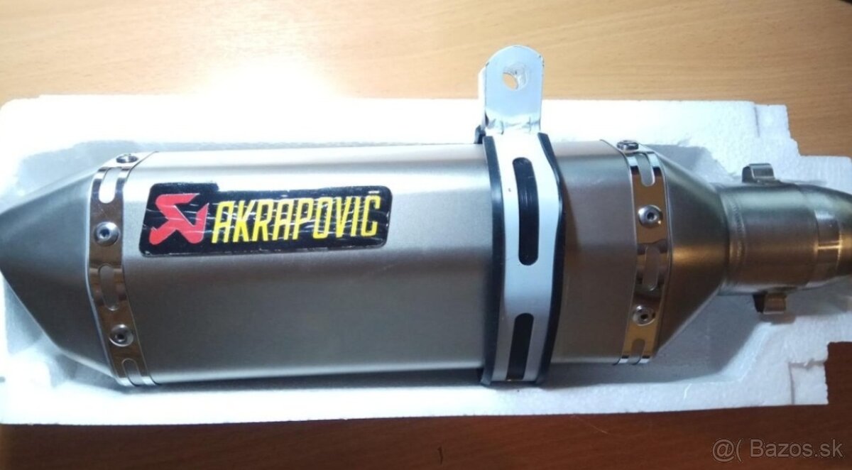 Nový ladený športový univerzálny moto výfuk + db killer