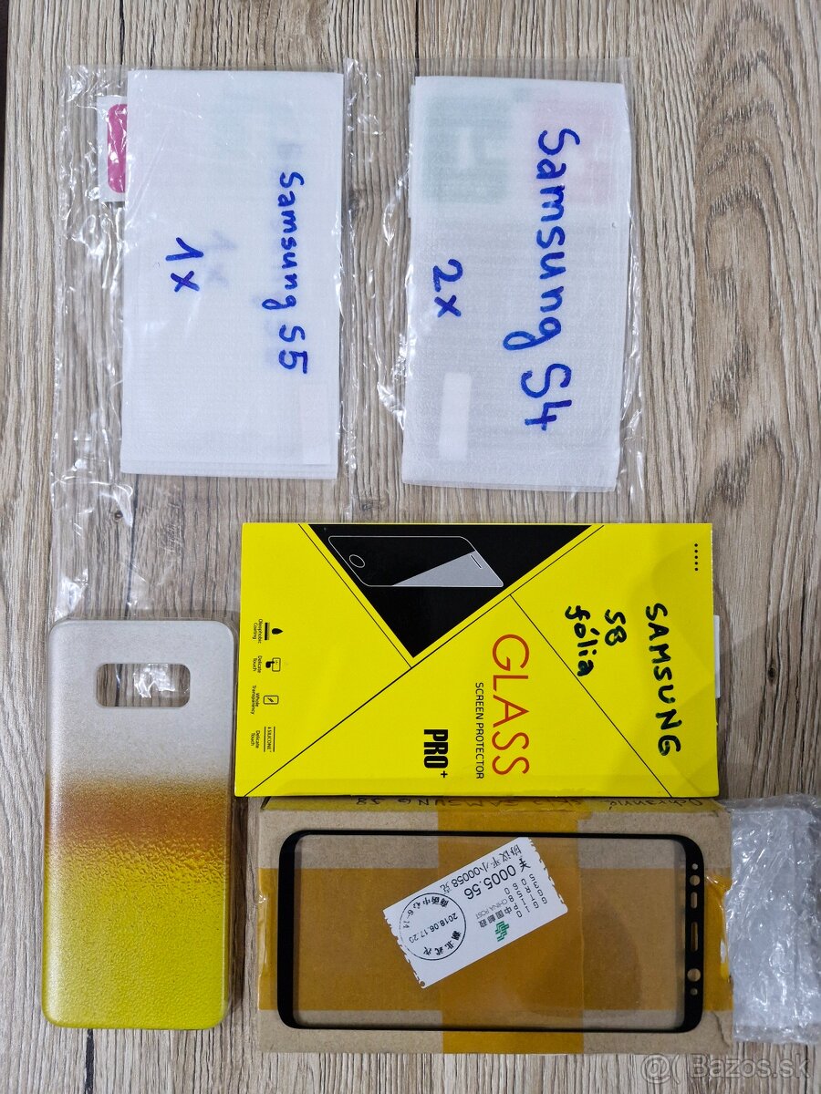 Predám rôzne ochranné sklá, ochrannú fóliu a kryt na telefón