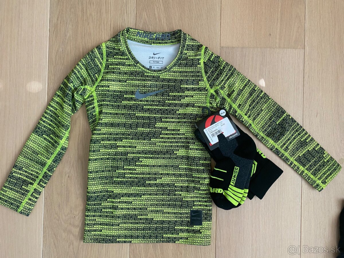 Nike termo vrch + Blizzard lyžiarske podkolienky