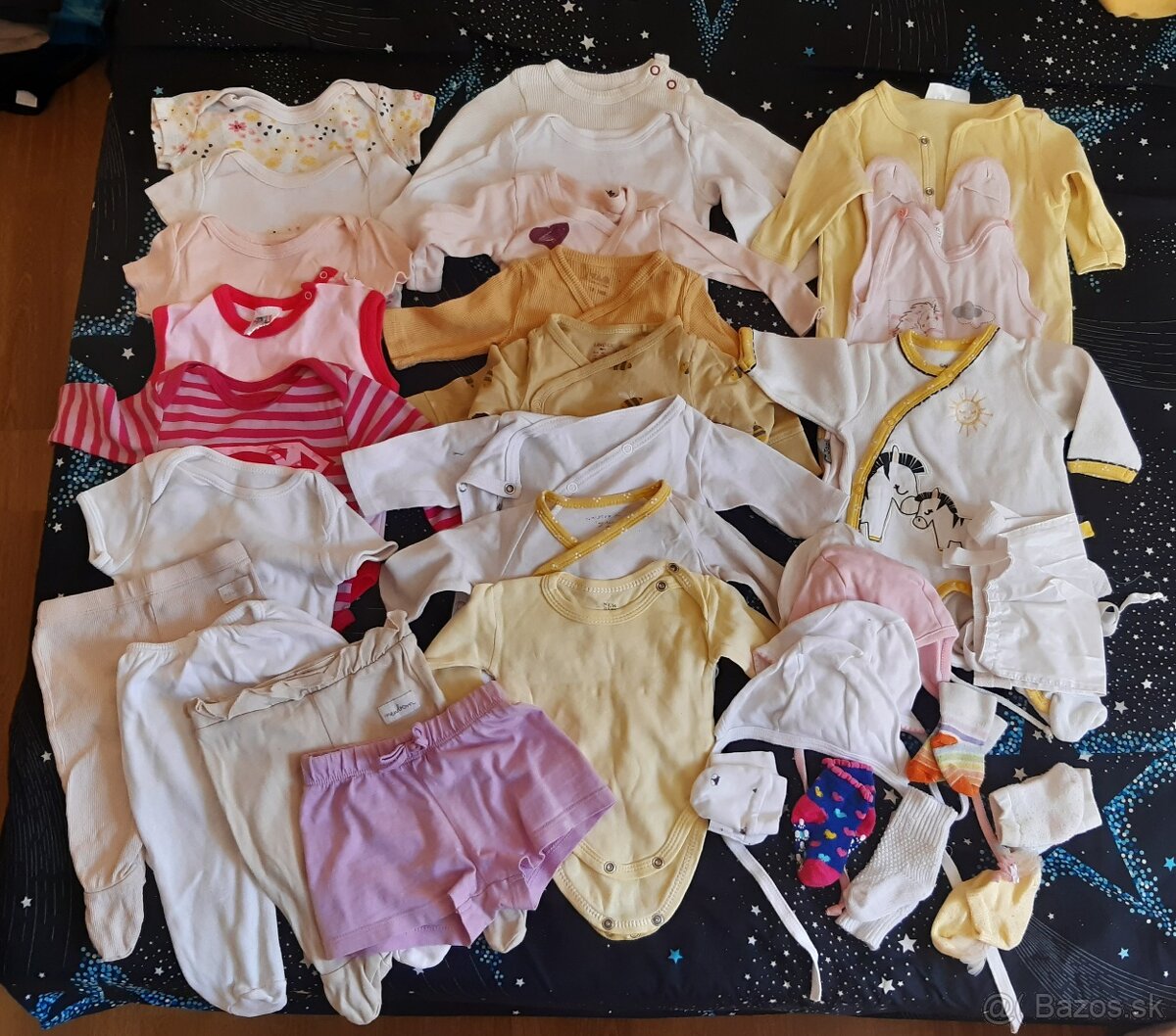 Detske dievcenske oblecenie na donosenie 0-2m