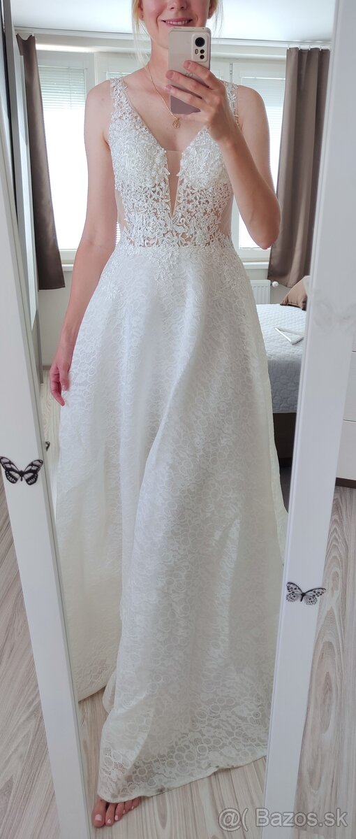 Krásne svadobné šaty