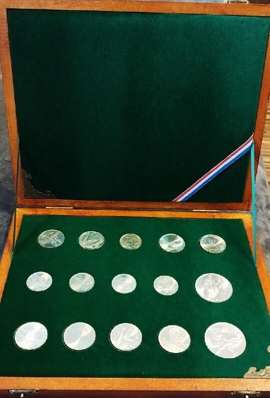 Sada strieborných mincí ČSFR