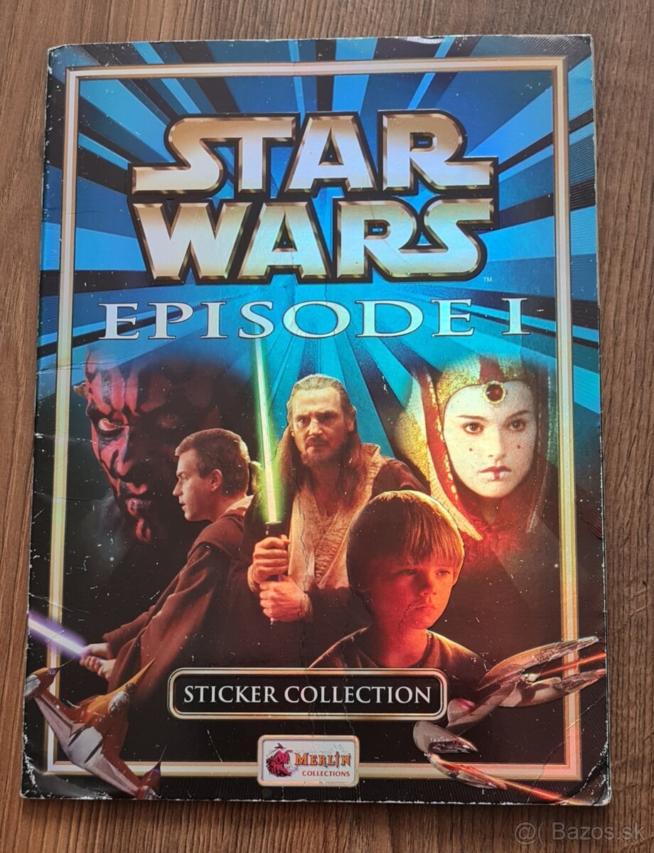 Star wars album na nálepky