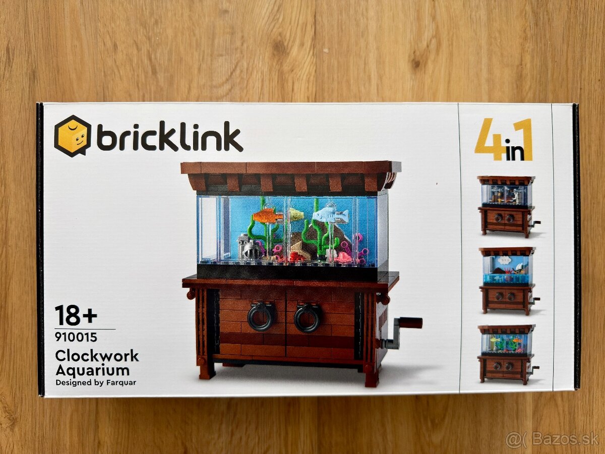 LEGO Bricklink 910015 Mechanicke akvarium