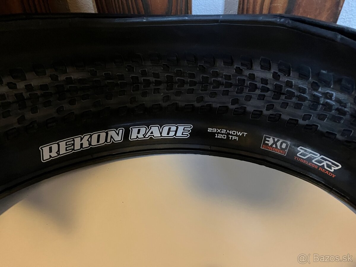 Plášte Maxxis Rekon Race 29x2.40" Exo, TR, kevlar, 120Tpi