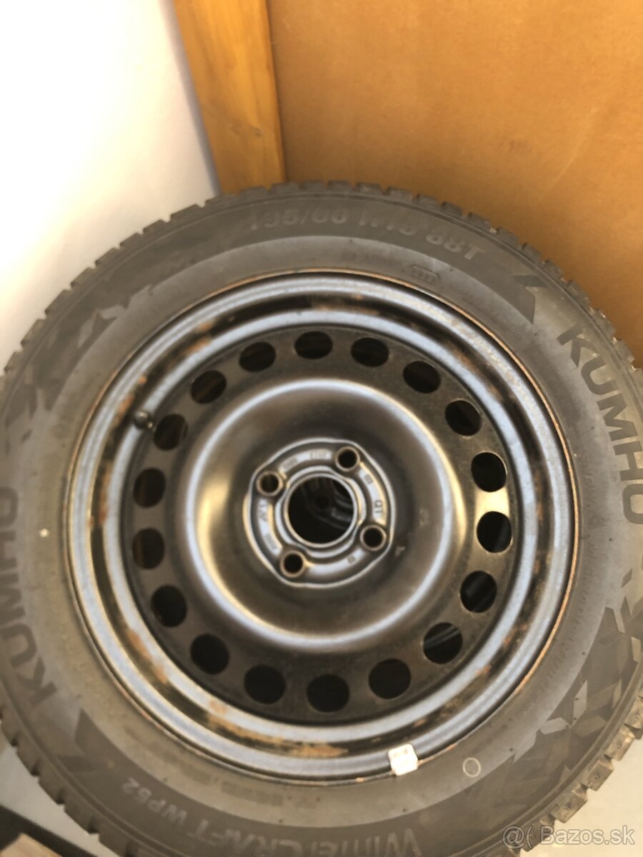 R15 195/60 zimné pneumatiky značky KUMHO