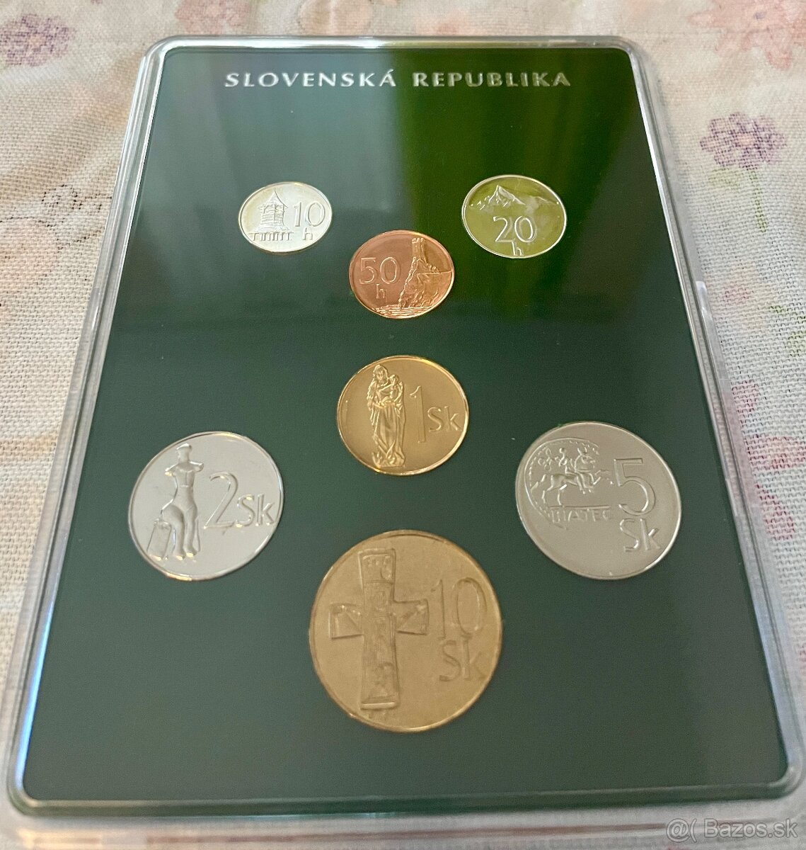 2004 - Slovenské mince s Ag 10 a 20 halierom, BK