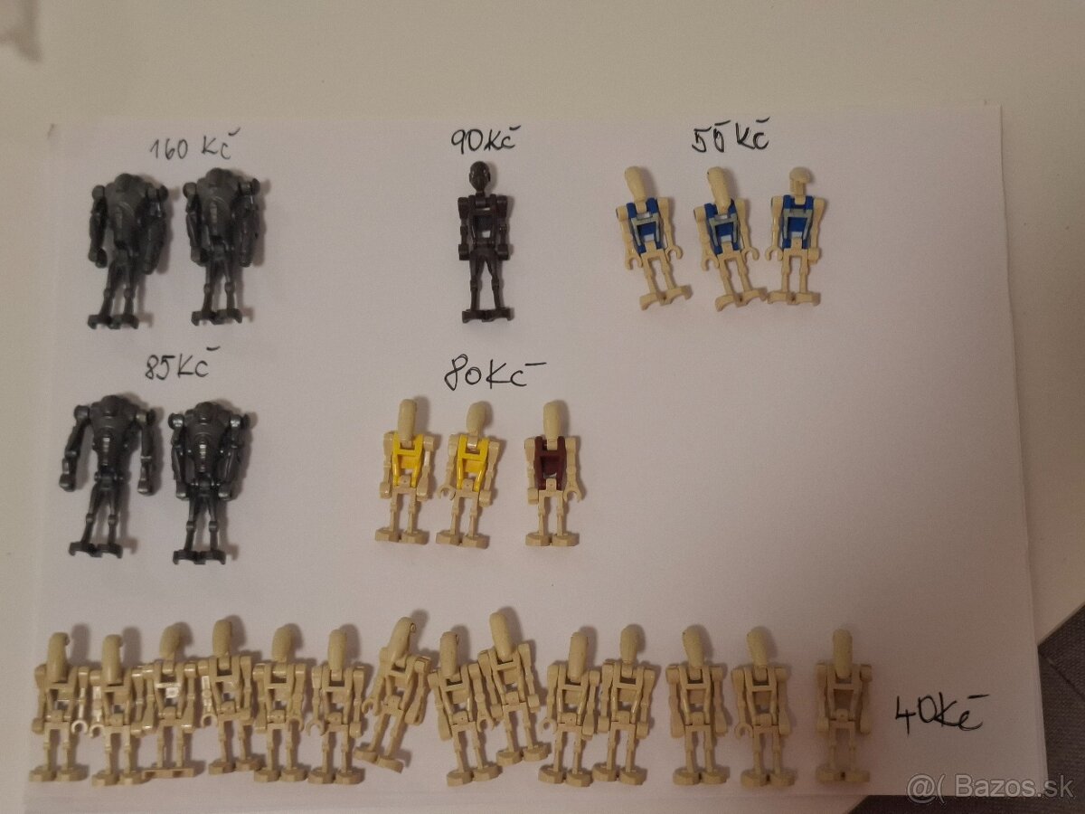 LEGO figurky Star Wars