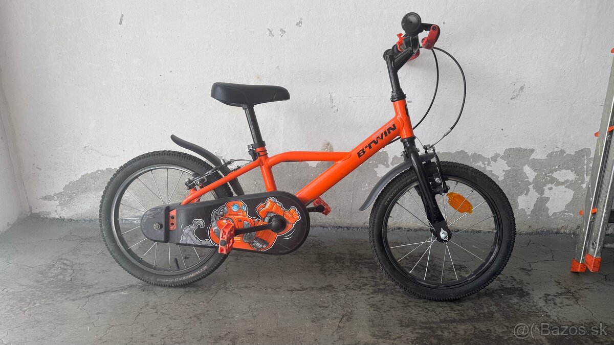 16-palcový bicykel pre deti od 4,5 do 6 rokov