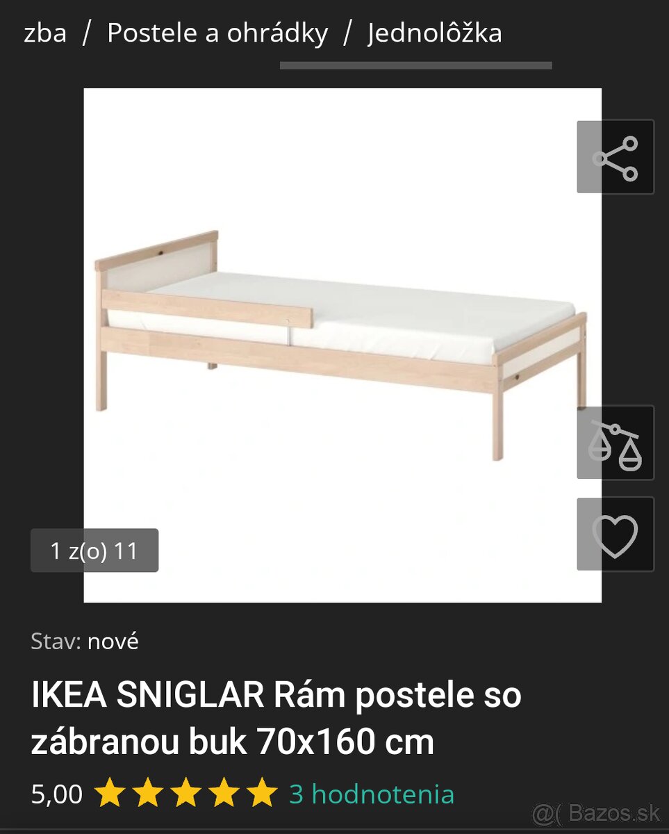 Detská posteľ