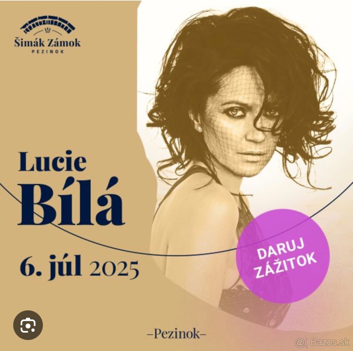 Lucie Bíla, Šimák Pezinok 6.7.2025