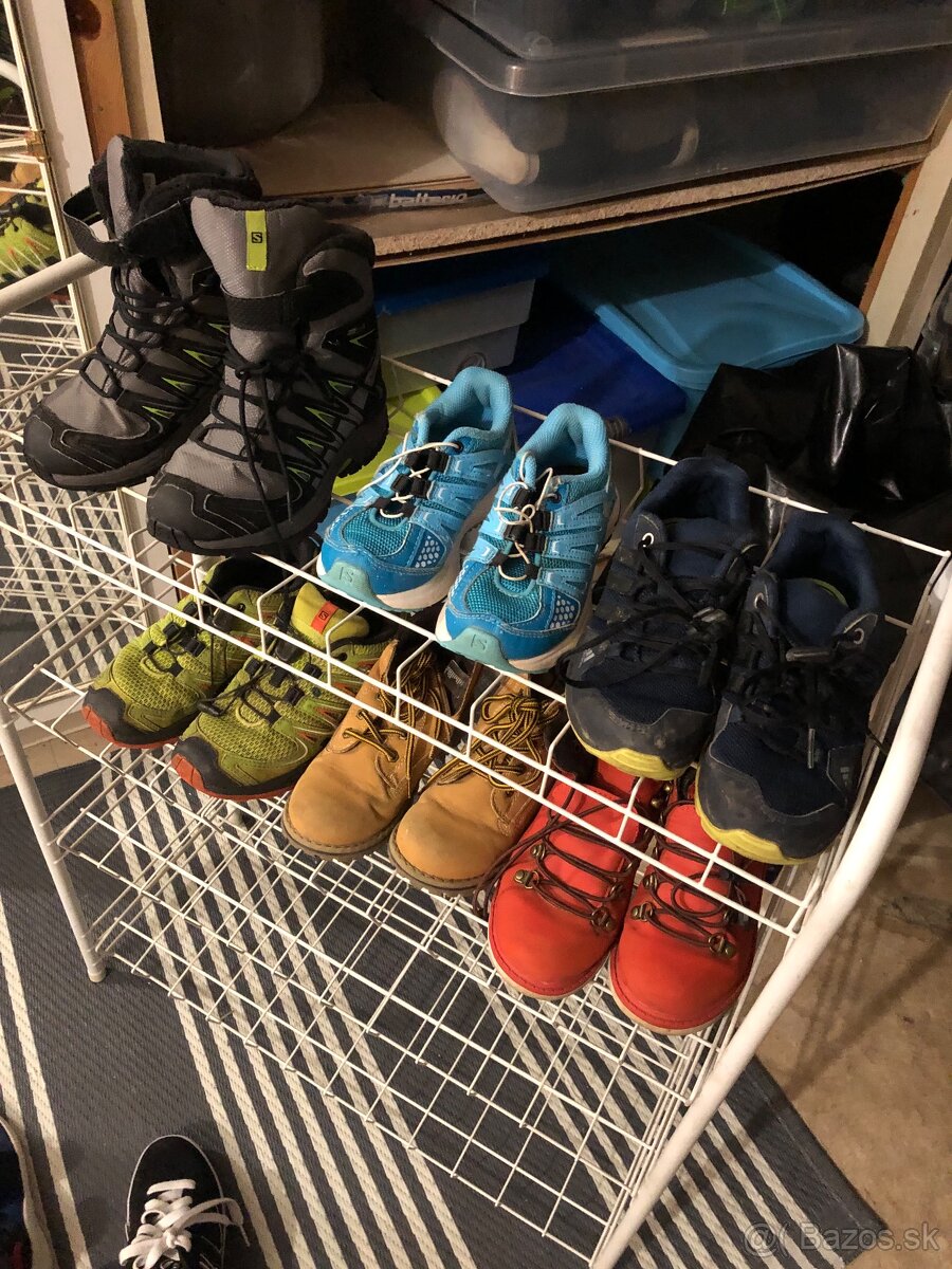Turistická obuv topánky salomon adidas terex