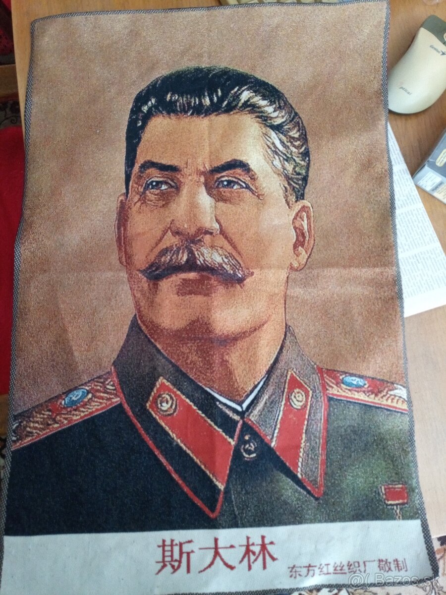 Textilný obraz Stalin