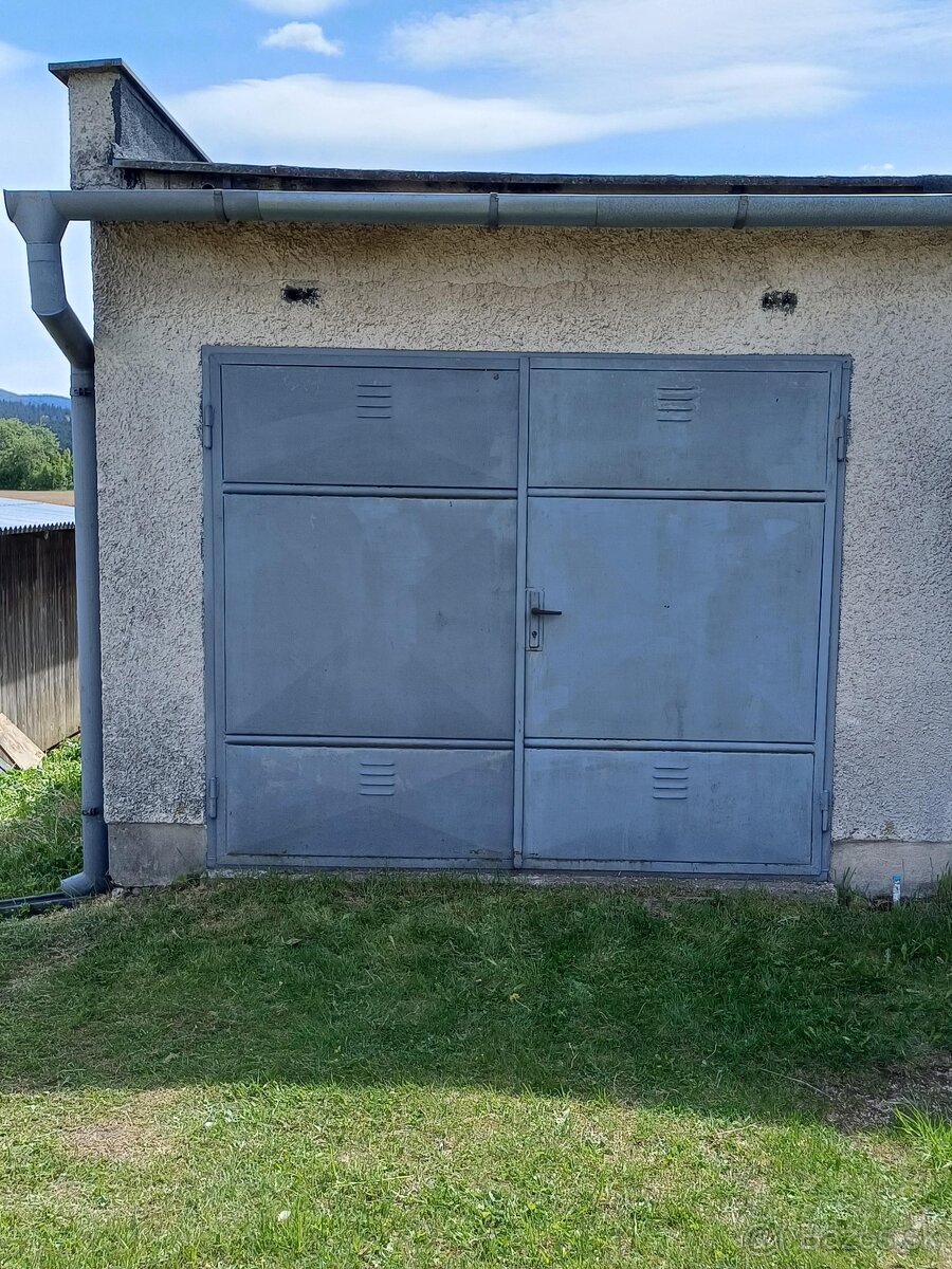 Predám murovanú garáž Turčianske Teplice