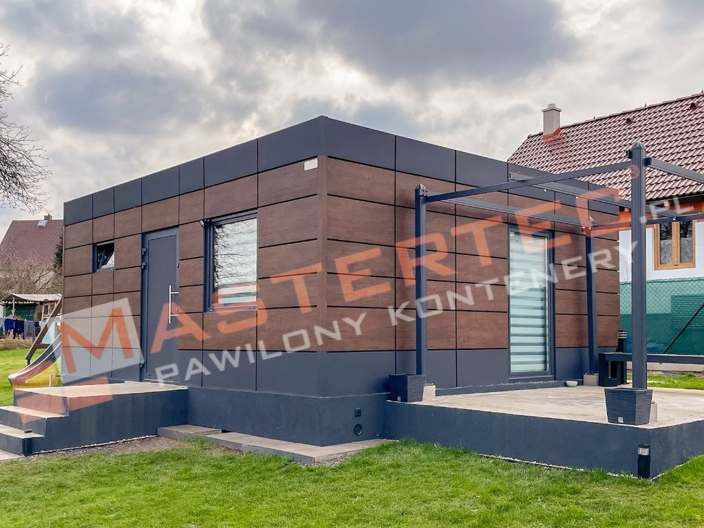 Obytný kontajner 35m2 moderne modulove stavby