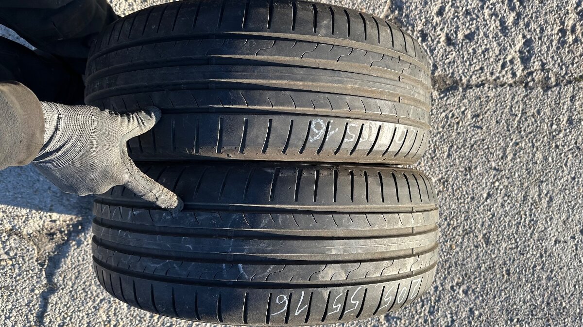 Letné 205/55 r16 dunlop bluresponse