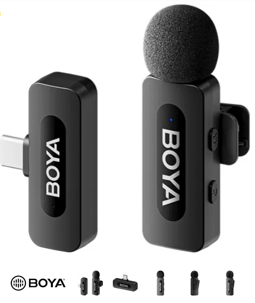Boya BY-V10 bezdrôtový mikrofón