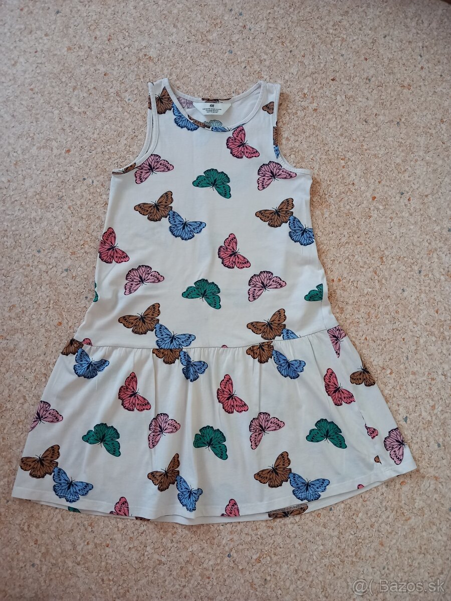 Letné dievčenské šaty H&M v.134/140