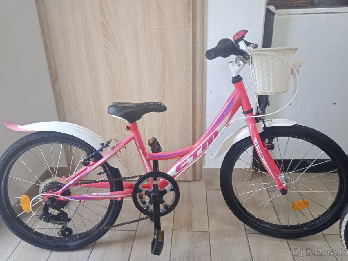 CTM Maggie krásny detský bicykel veľ 20ka