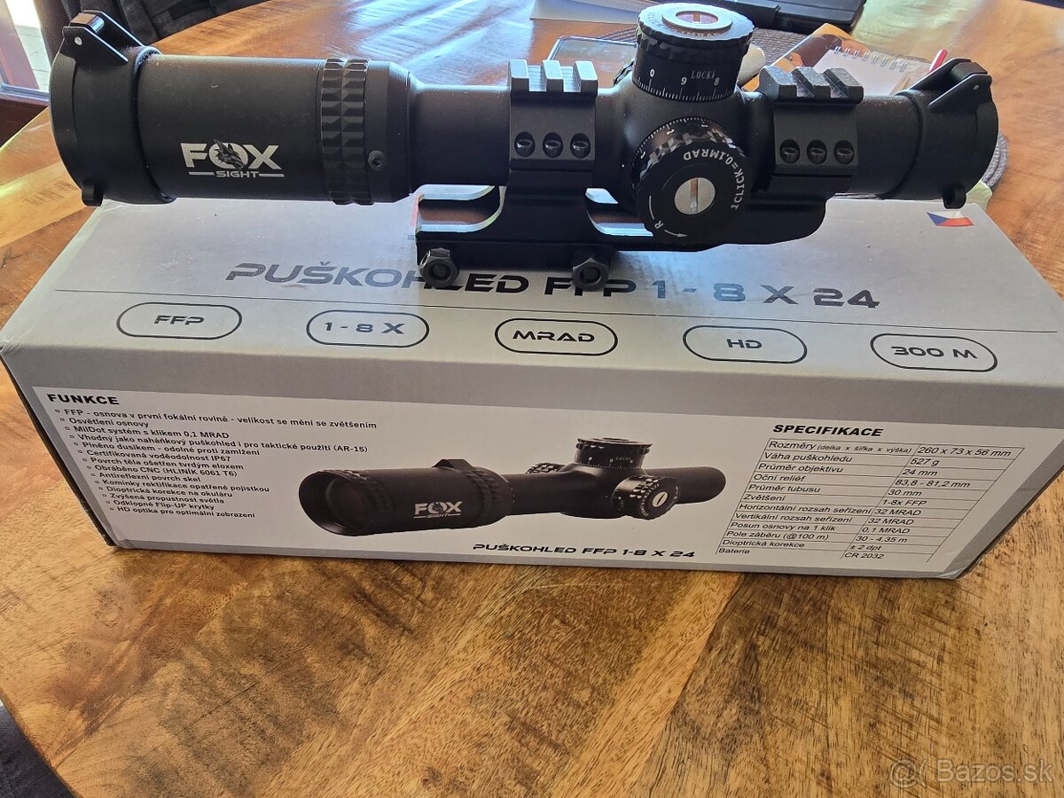 Predám puškohlad fox na ar15