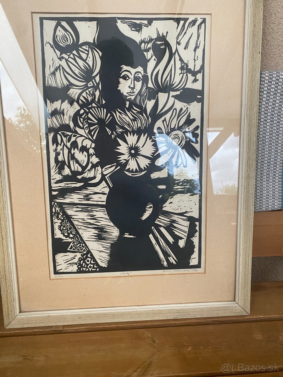Starožitný/Originálný obraz