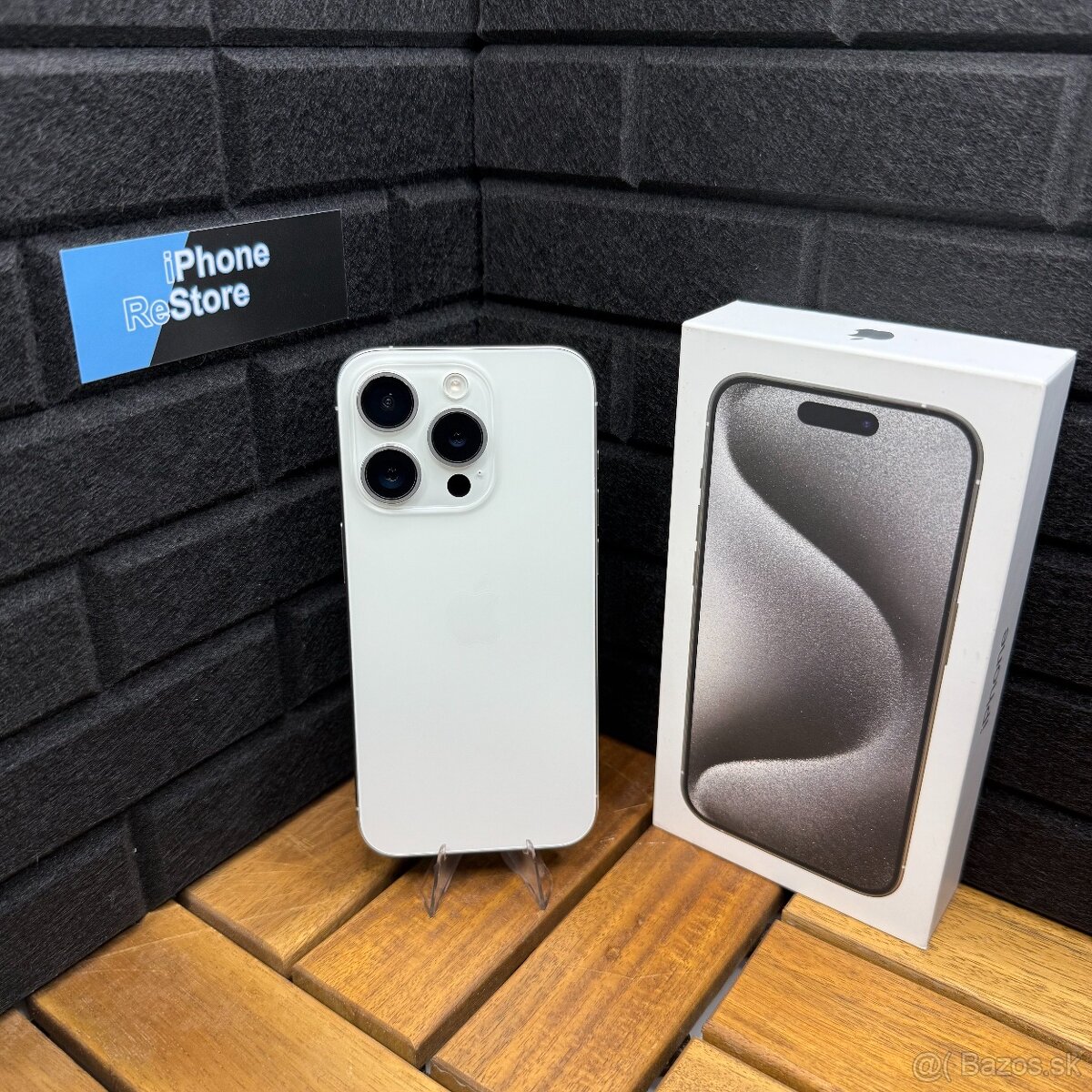 🔵 iPhone 15 Pro 256 GB White Titanium | Záruka 1 Rok