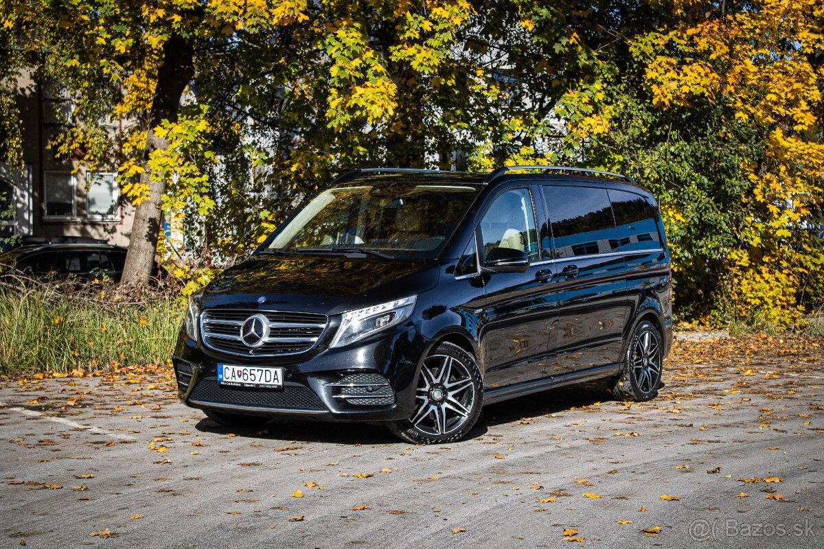 V250d 4matic AMG, webasto, distronic, chladnička,odpočet