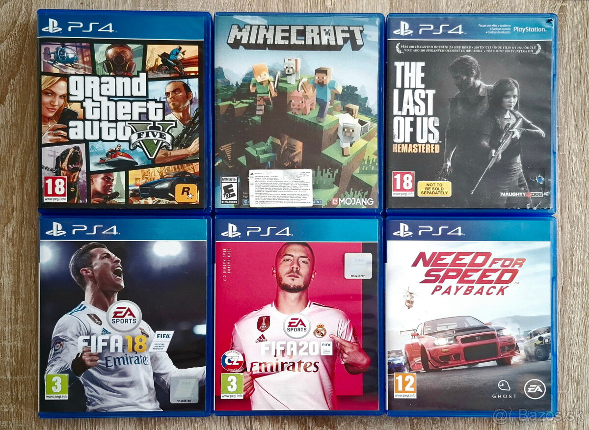 Predam hry na PS4 Idu hrat aj na PS5.