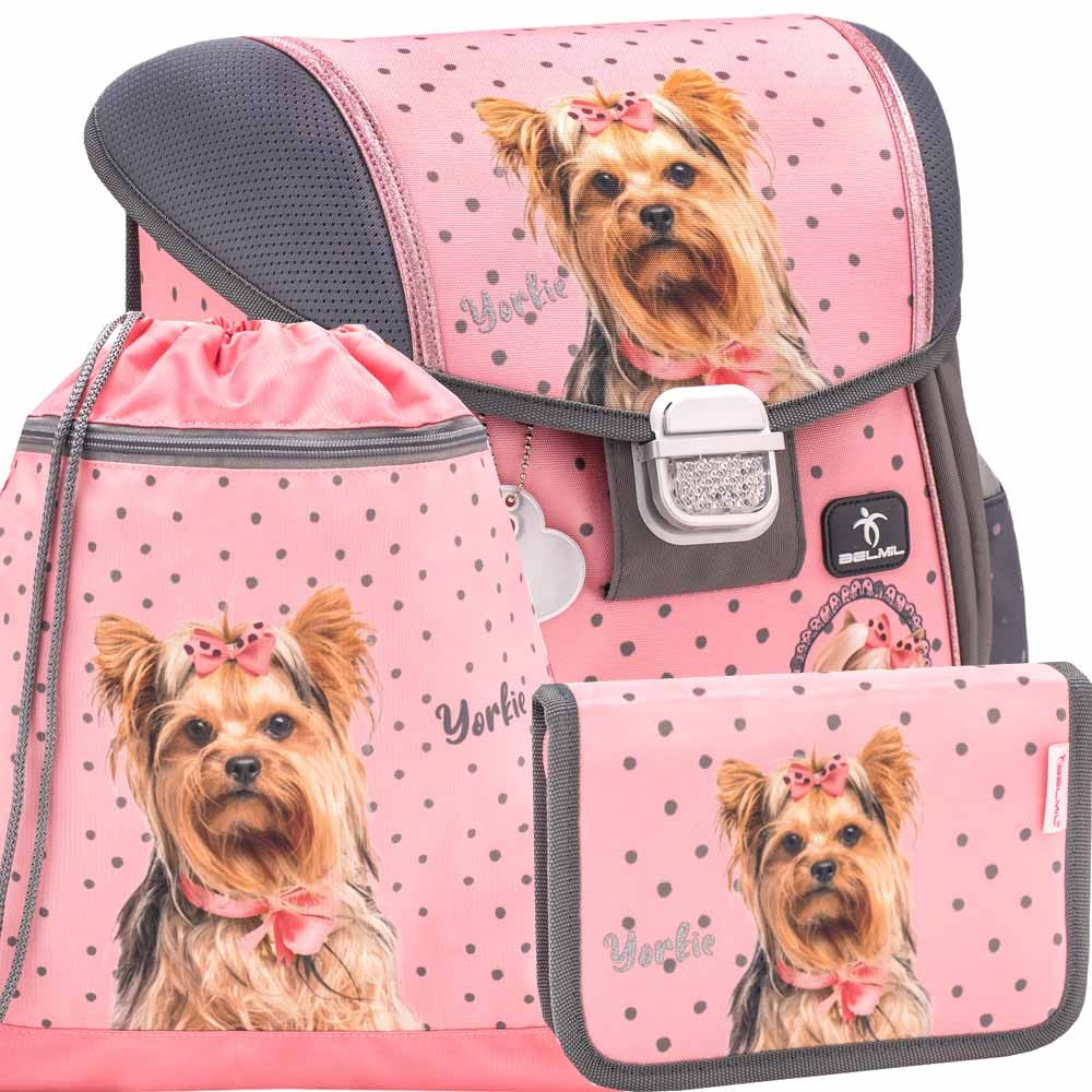 Školská taška Belmil Yorki - set peračník a vrecko