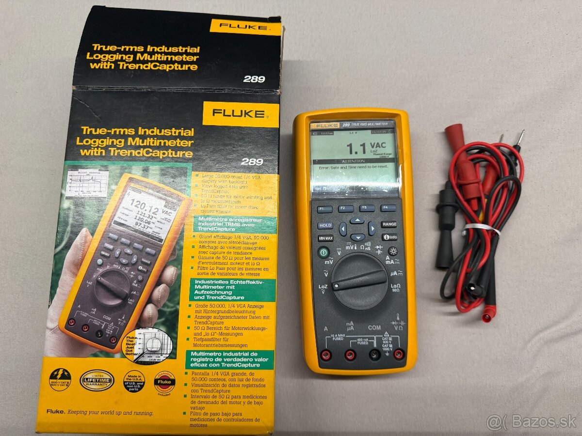 Predam multimeter Fluke 289