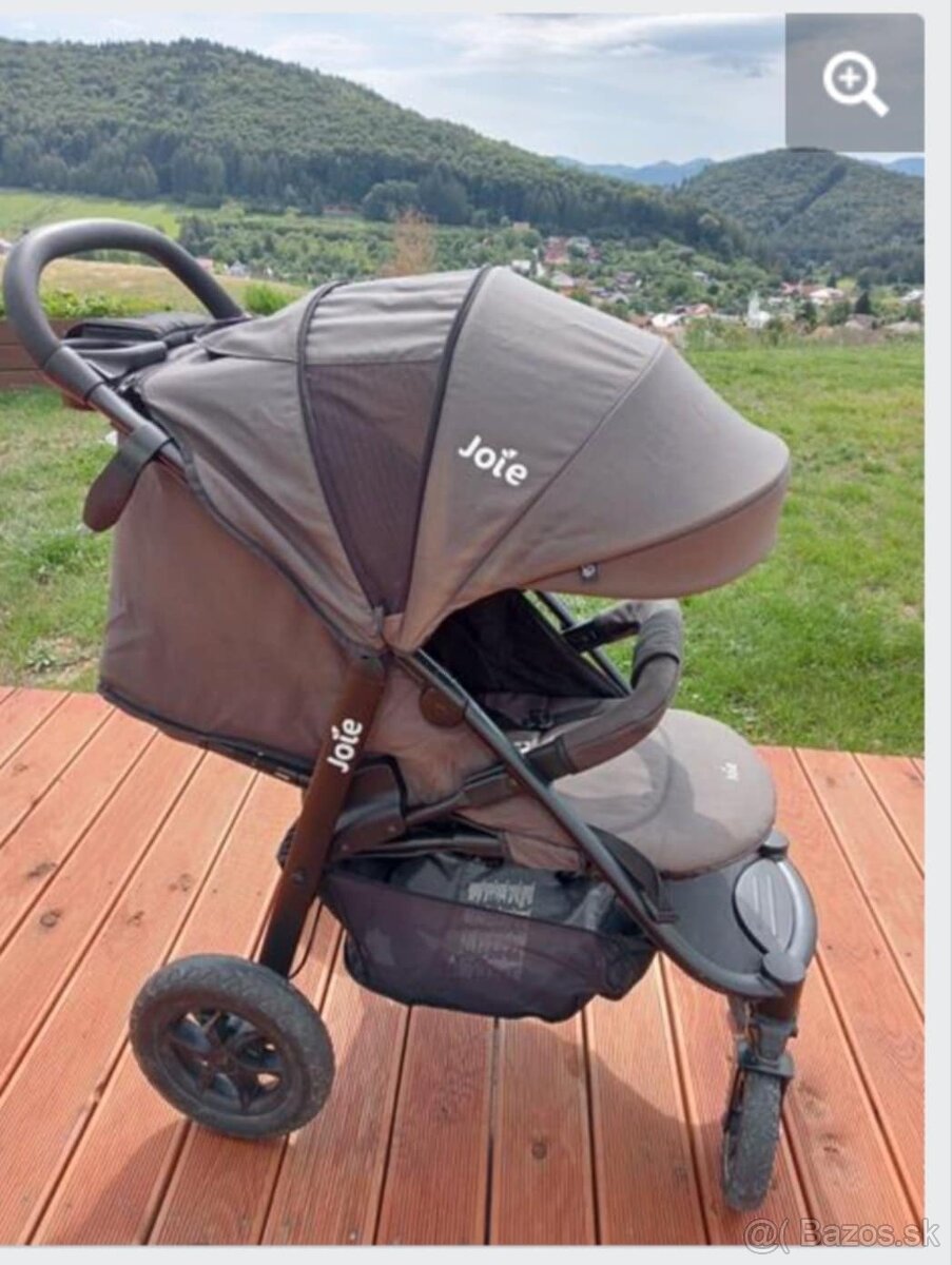 Športový kočík Joie Litetrax /+ fusak /+ hračky zadarmo,/ je