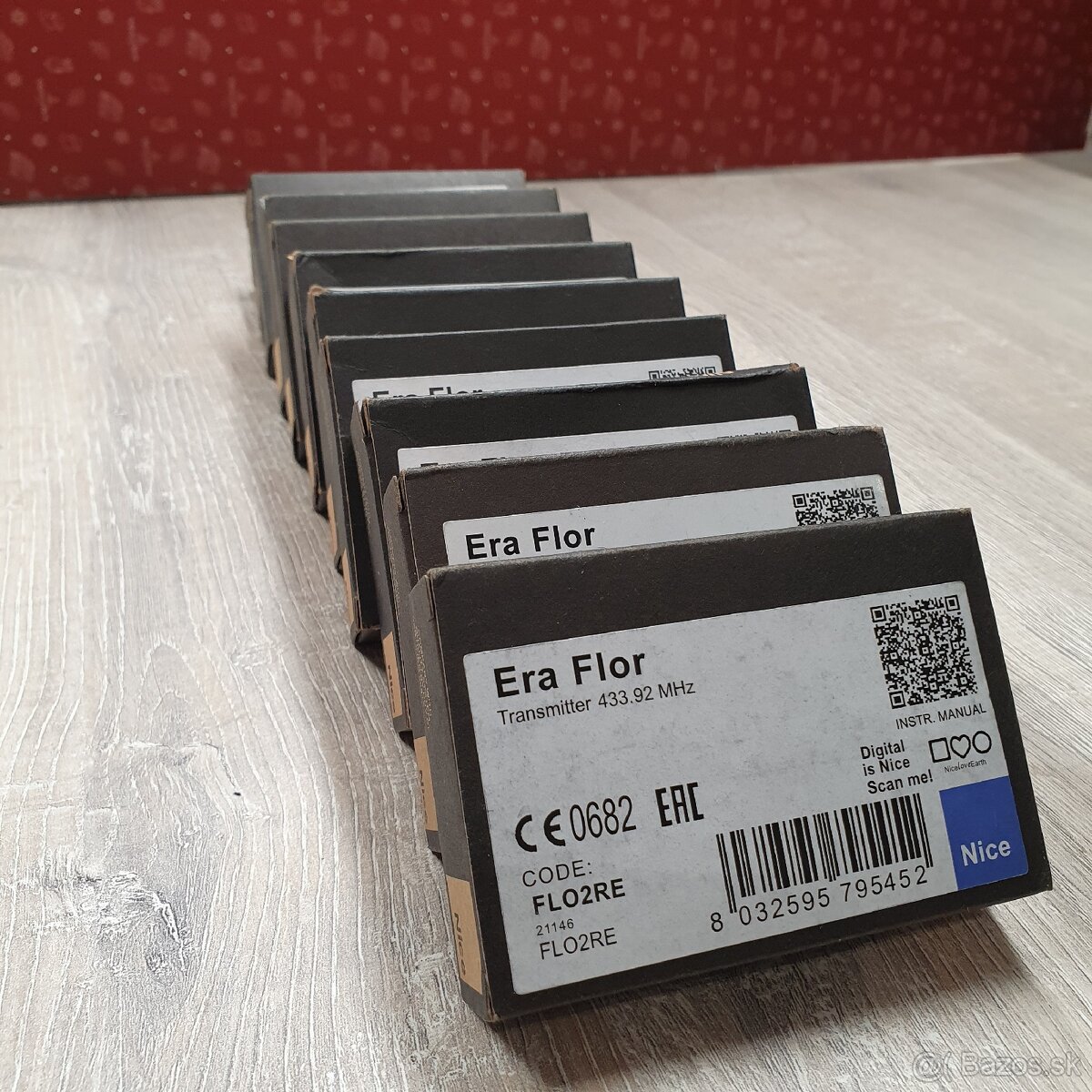 10ks ovládačov NICE flo2re 6.50e za kus