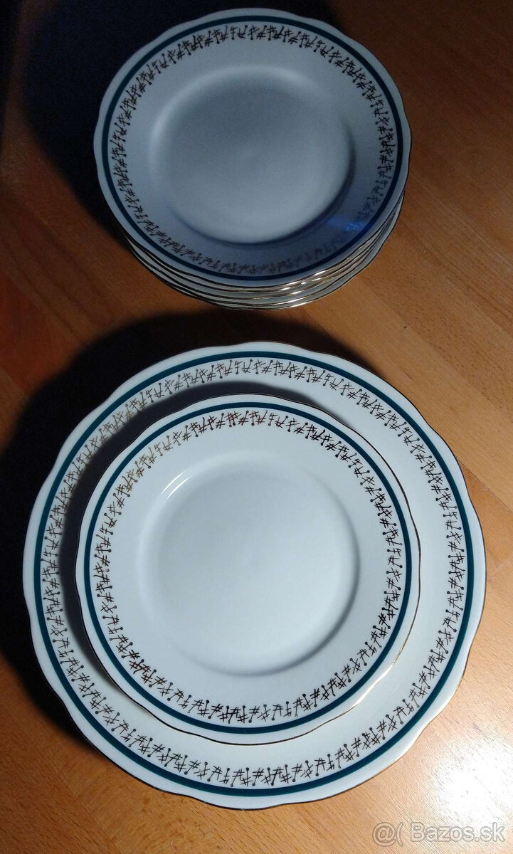 Porcelánové taniere - predám