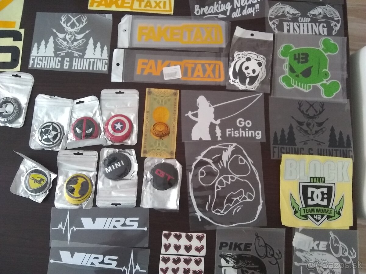 PREDÁM NÁLEPKY NA AUTÁ