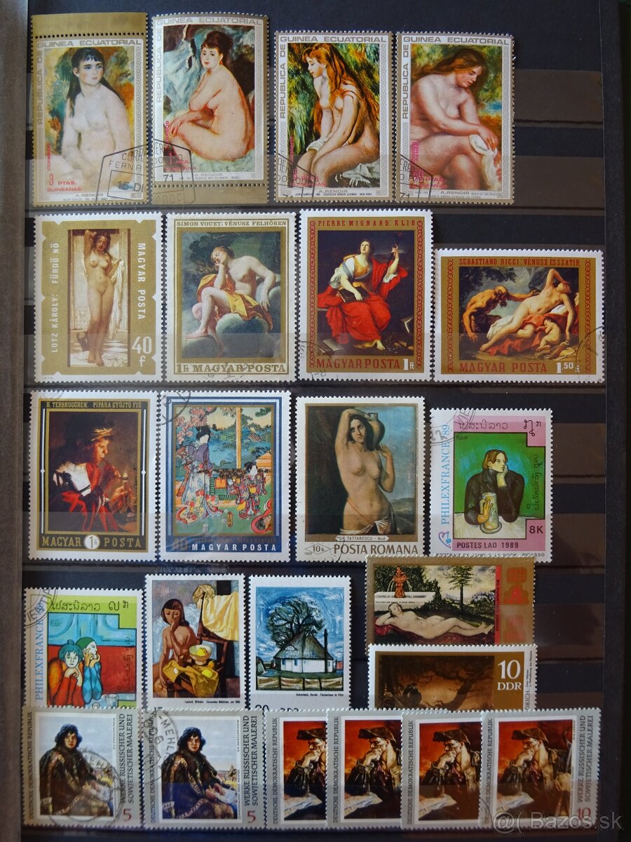 Pekná zbierka známok 2