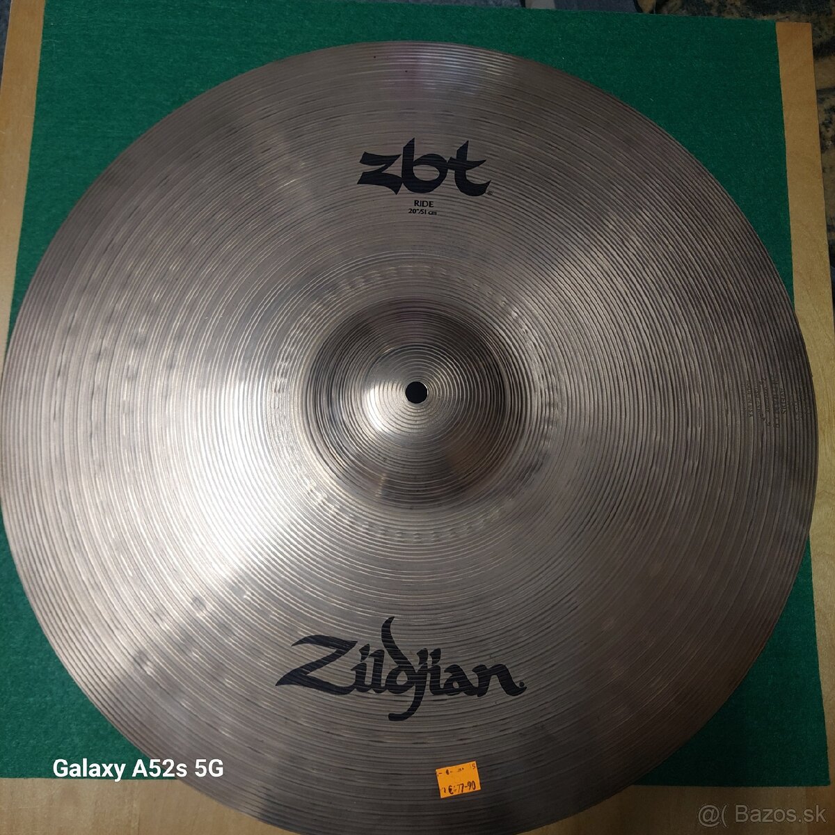 Zildjian ZBT ride 20"