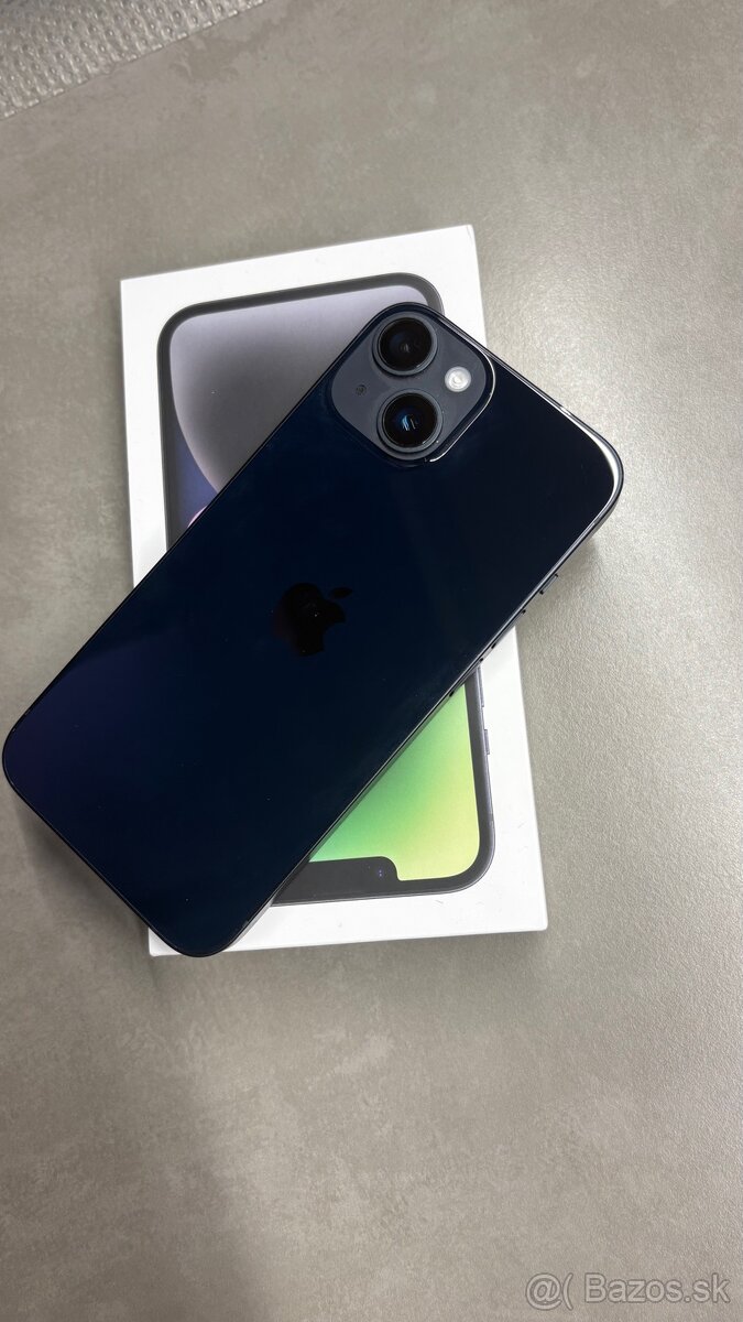 Apple iPhone 14, 256GB midnight komplet