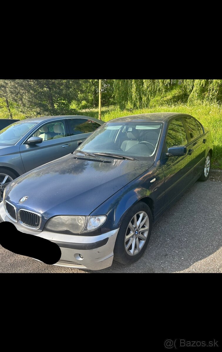 BMW 318D r.v.2004 85kw/116k