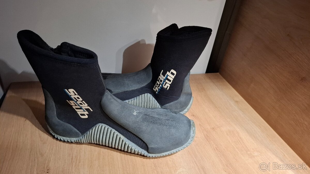 Neoprénové topanky