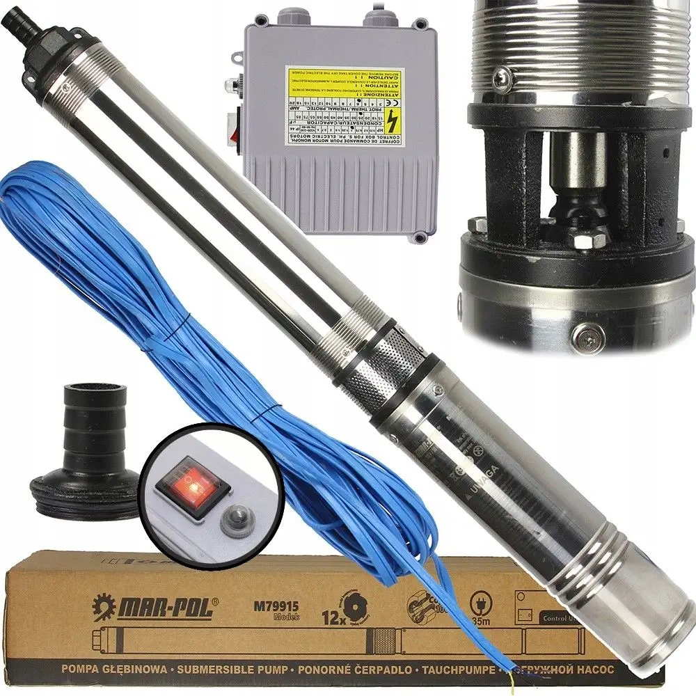 MAR-POL M79914 750W Ponorné hlbinné čerpadlo nové