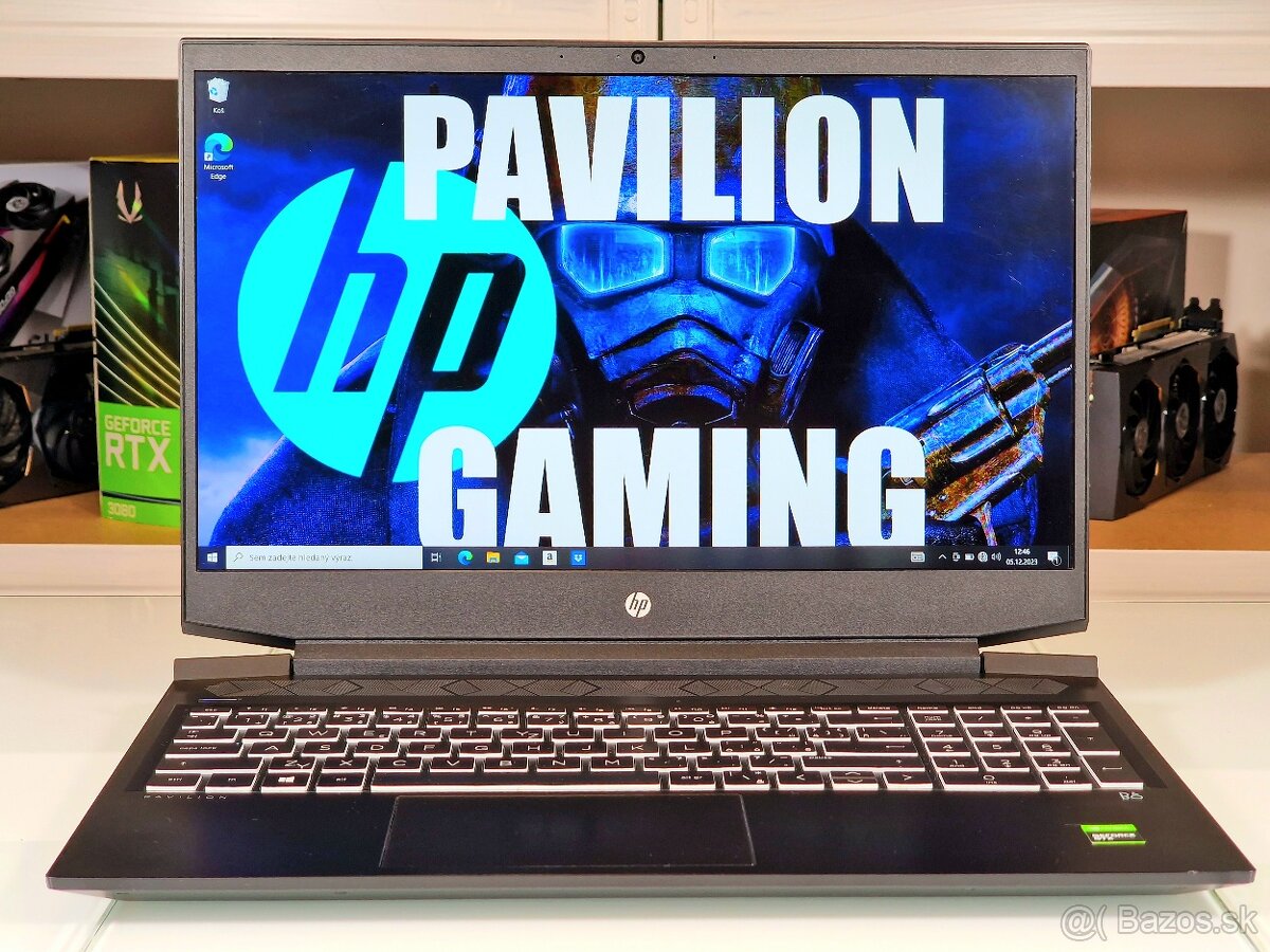 Herný notebook HP GAMING | GTX 1660Ti 6gb grafika | ZÁRUKA
