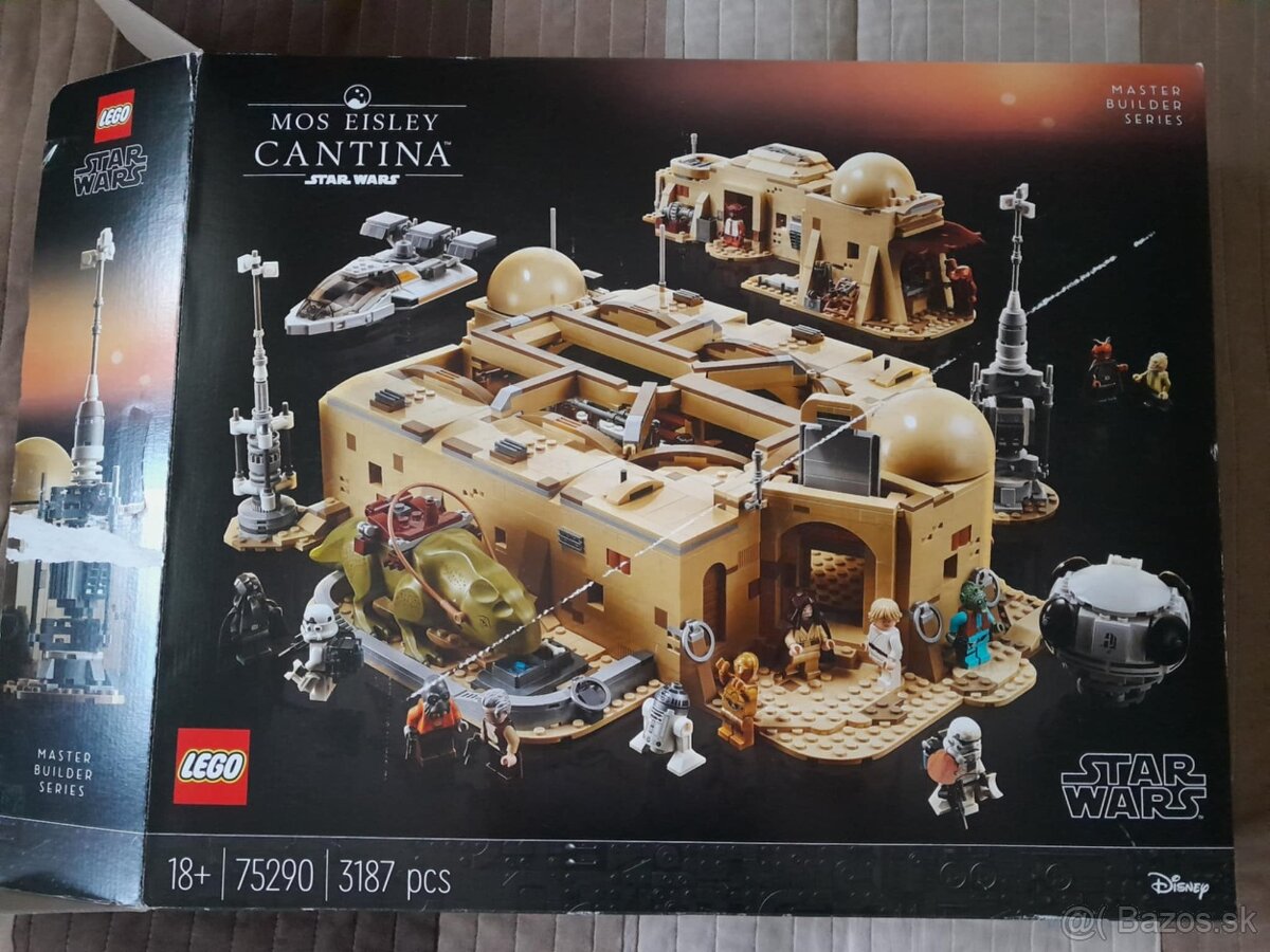 LEGO CANTINA : 75290 POZOR BEZ MINIFIGUROK