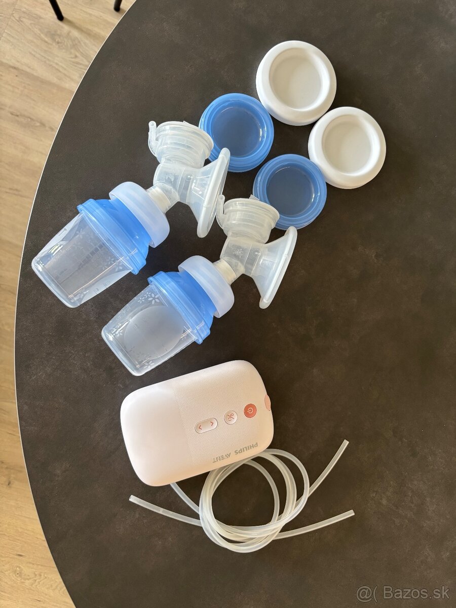 Philips AVENT - dvojitá elektrická odsávačka mlieka (v záruk