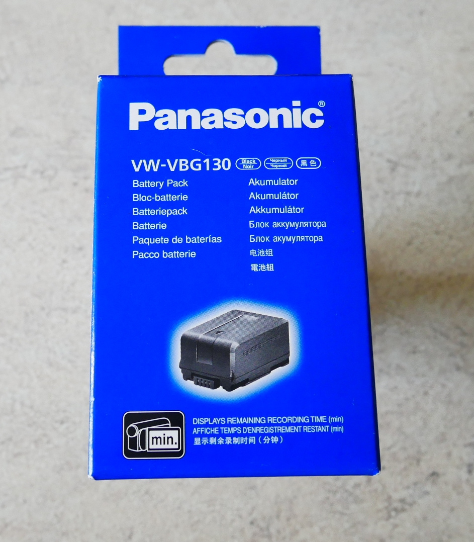 ♦️ Panasonic VW-VBG130 ♦️