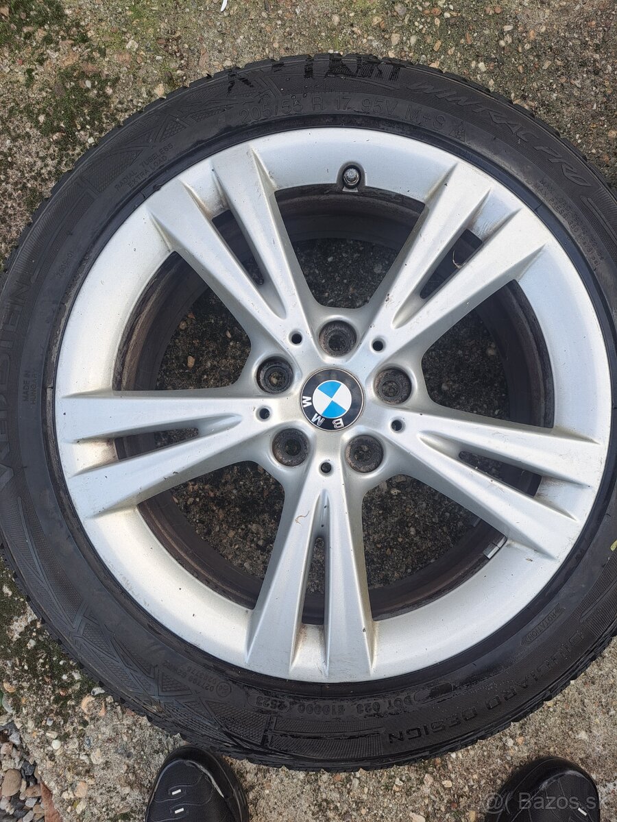 Bmw disky zimné pneu 205/55/17