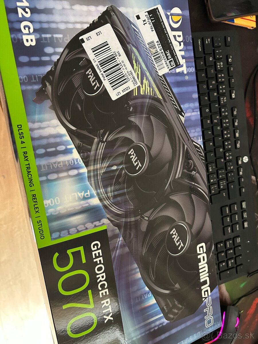 GeForce RTX 5070 PALIT GAMING PRO 12GB
