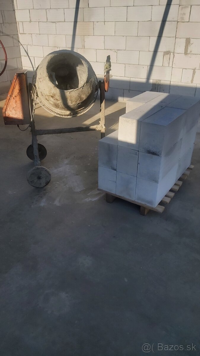 Miešačka 230V a Porfix 200