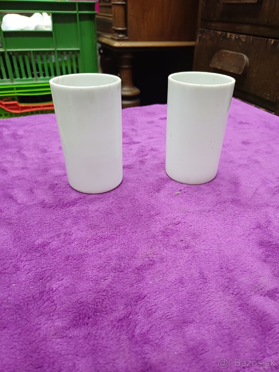 Predám porcelánové poháre