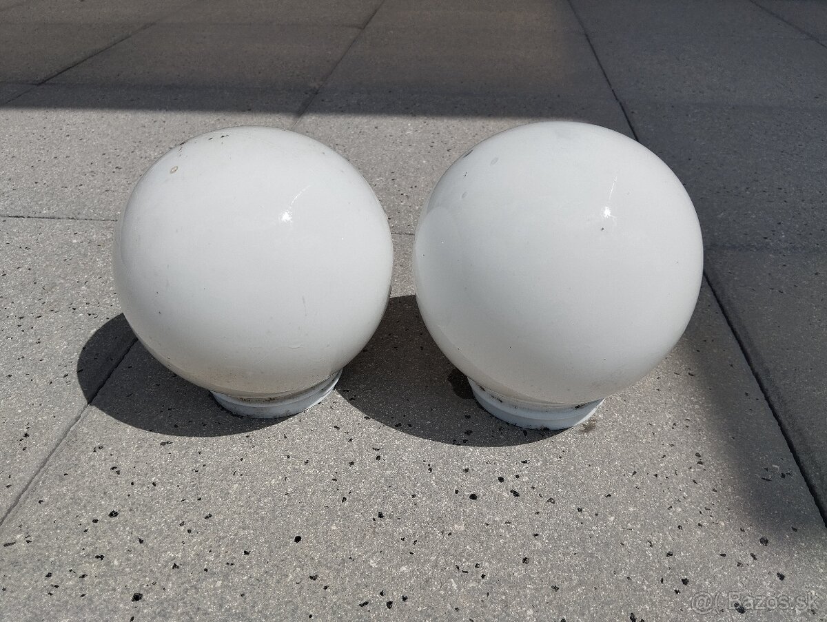 Staré tienidlá na lampu, 14 cm, 2 ks