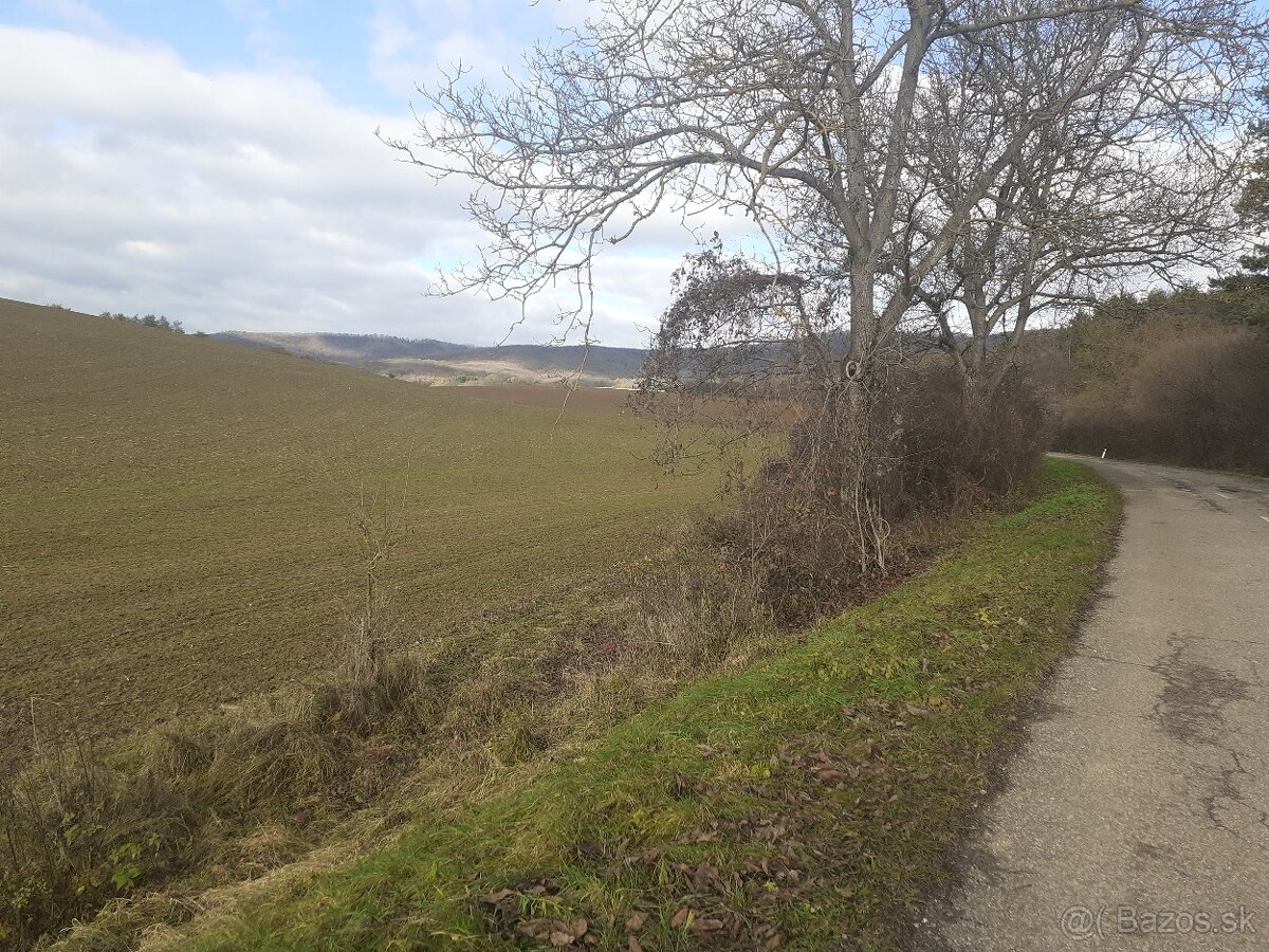 Veľké pozemky v katastry obce Hradište